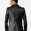 Reptile Tom Nichols Leather Blazer BAck Image