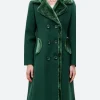 Rescuing Christmas Erin Trench Coat Front Image