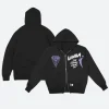 Round21 Golden State Valkyries Hoodie Font & Back Image