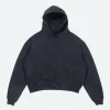 Rue Porter Pullover Hoodie Black Front Image