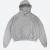 Rue Porter Pullover Hoodie Grey Front Image