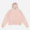 Rue Porter Pullover Hoodie Pink Front IMage