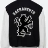 Sacramento Kings Varsity Jacket Back Image