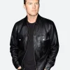 Sam Worthington Transfusion Movie Premier Leather Jacket Front Image