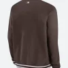 San Diego Padres Bomber Jacket Back Image