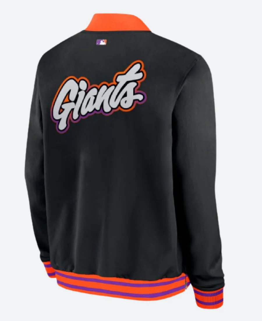 San Francisco Giants Bomber Jacket Back Image