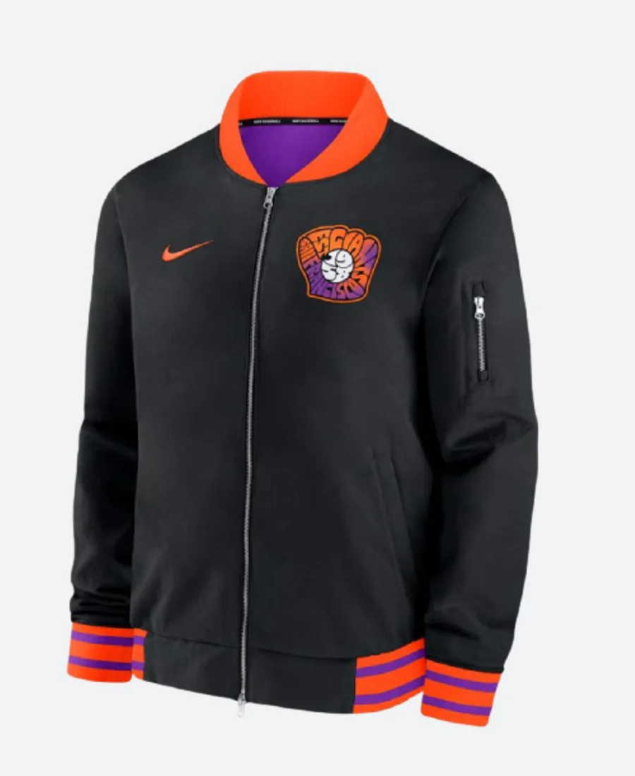San Francisco Giants Bomber Jacket Front Image