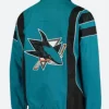 San Jose Sharks Jacket Back Image
