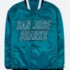 San Jose Sharks Varsity Jacket Front Image