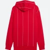 Scuderia Ferrari HP Race Premium Red Hoodie Back Image
