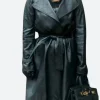 Second Act Maya Leather Coat Front Image