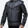 Star Trek Strange New Worlds Captain Christopher Leather Jacket Front Image