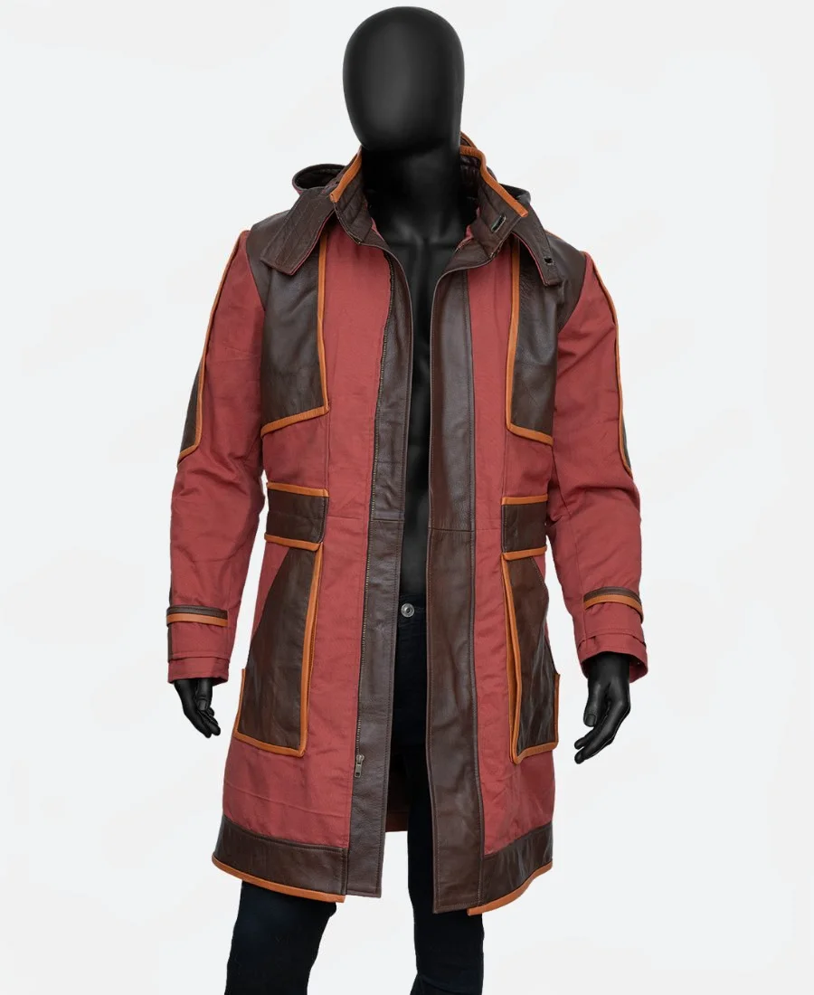 Star Wars Rogue One Cassian Andor Coat Front Image