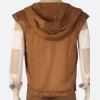 Star Wars Rogue One Cassian Andor Hooded Vest Back Image