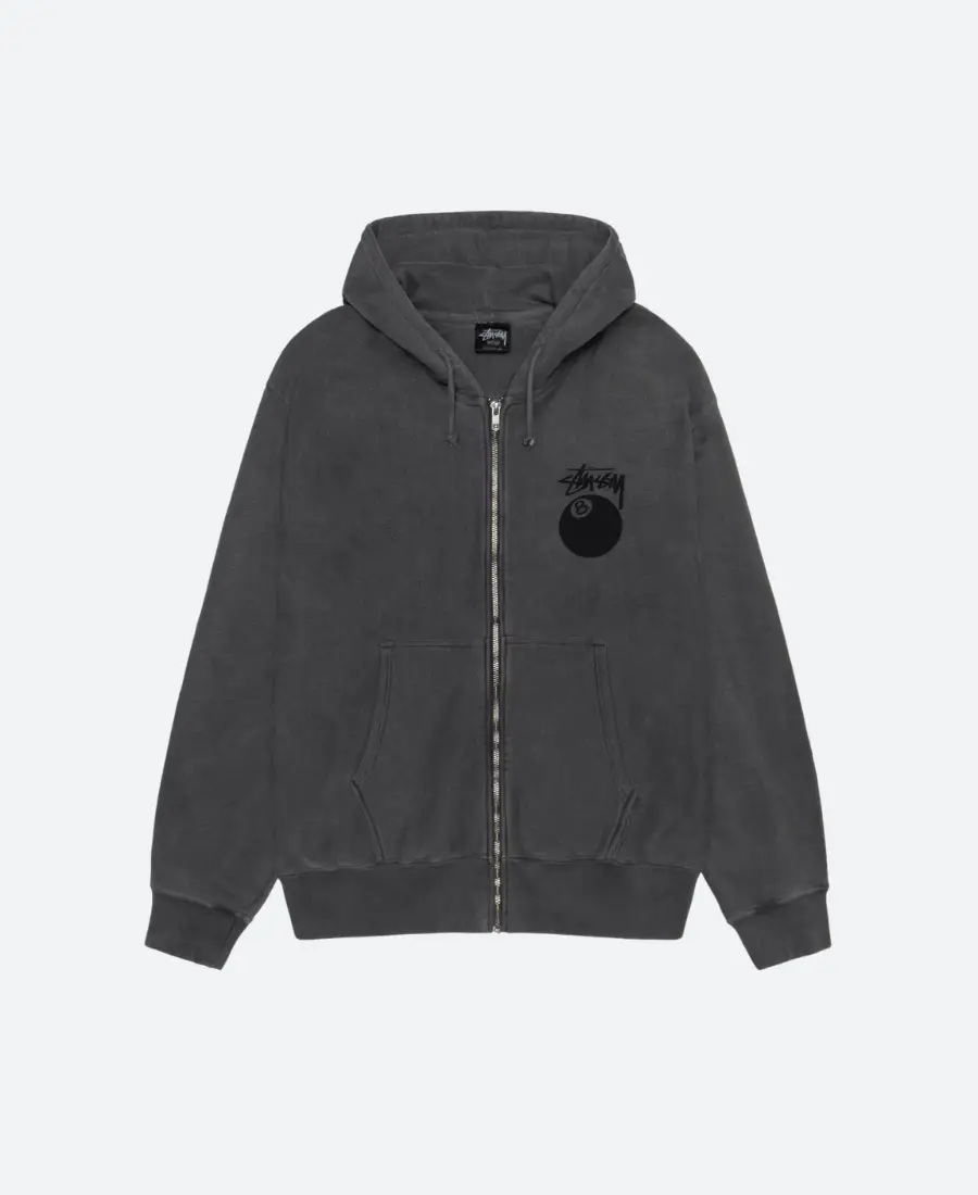 Stussy 8 Ball Pigment Dyed Hoodie