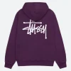 Stussy Basic Pigment Hoodie Back Image