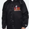 Super Bowl 2025 New Orleans Varsity Jacket Front Image
