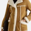 Superman And Lois S02 Lana Lang Suede Leather Coat Full Image