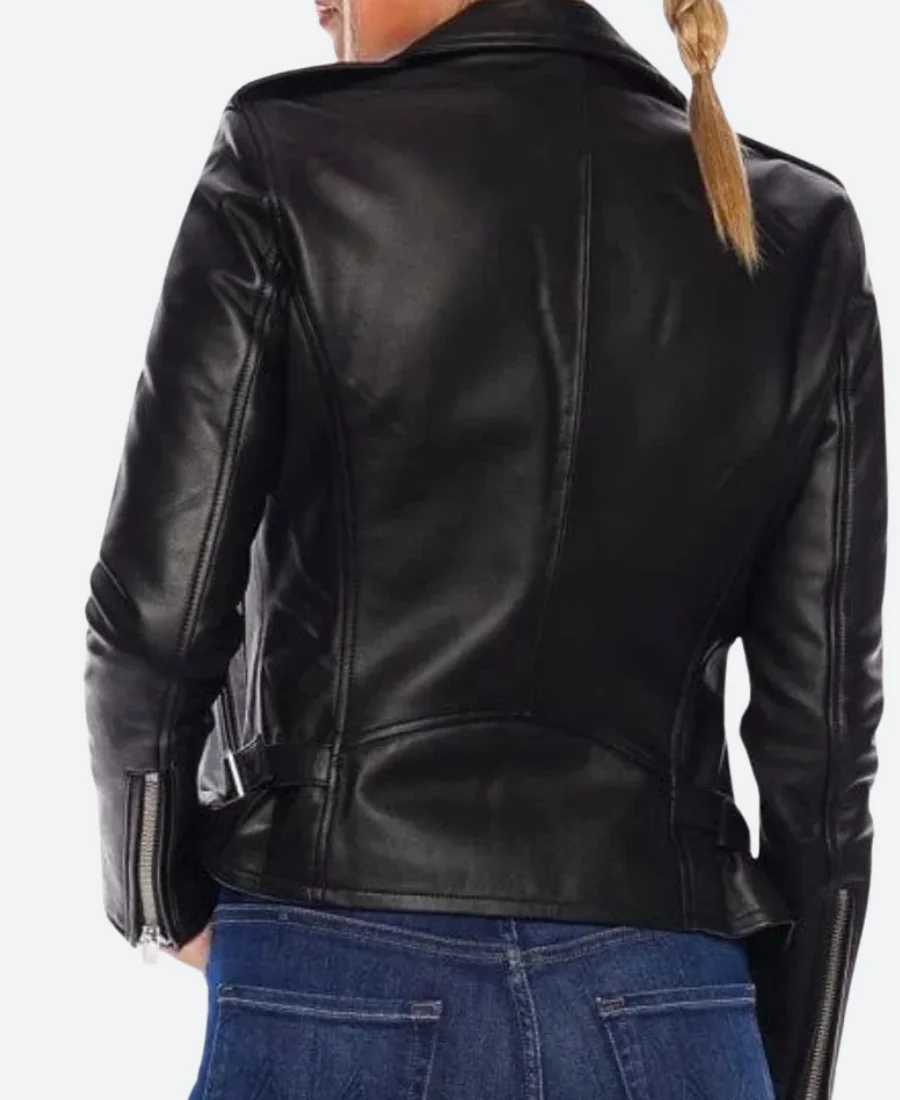 Superman & Lois 2021 Lois Lane Leather Jacket Back Image