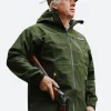 Swazi ibex Hooded Jacket Dark Green