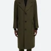 The Brutalist 2025 László Tóth Trench Coat Front Image