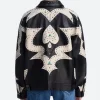 The Equalizer S05 Delilah Studded Leather Jacket Back Image