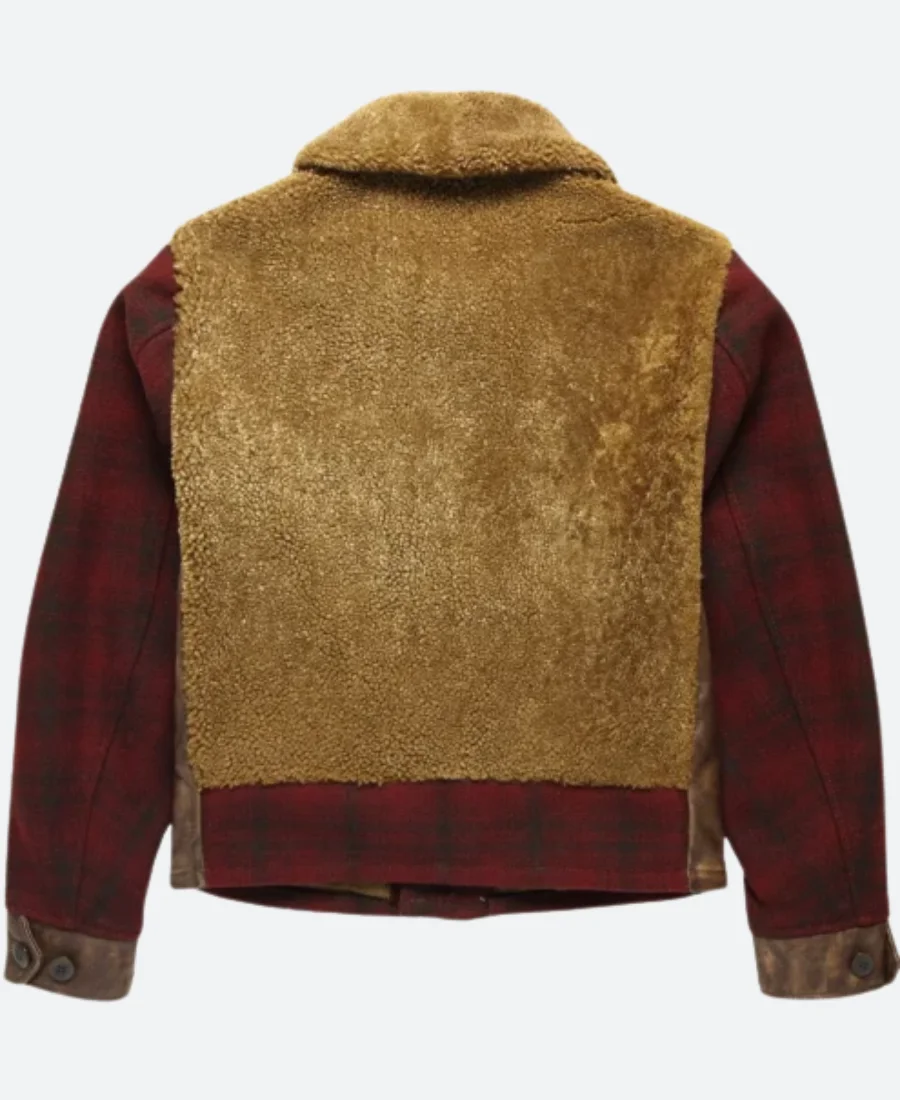 The Equalizer S3 Harry Keshegian Fur Jacket Back IMage