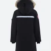 The Finnish Line Elyse Shearling Hooded Jacket Back Image