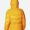 The Legend of Ochi 2025 Yuri Hooded Puffer Jacket Back Image