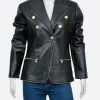 The View Ana Navarro Leather Jacket Front Image