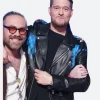 The Voice S27 Michael Buble Biker Leather Jacket