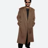 The Weeknd NY Premiere Hurry Up Tomorrow Brown Coat