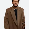 The Weeknd NY Premiere Hurry Up Tomorrow Coat