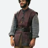 The Wheel of Time S02 Perrin Aybara Leather Vest Front Image