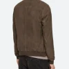The Young and the Restless 2025 Cole Howard Suede Leather Jacket Back Image