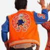 Timothee Chalamet Nicks Playoffs Game Varsity Jacket Back Image