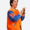 Timothee Chalamet Nicks Playoffs Game Varsity Jacket rm Image