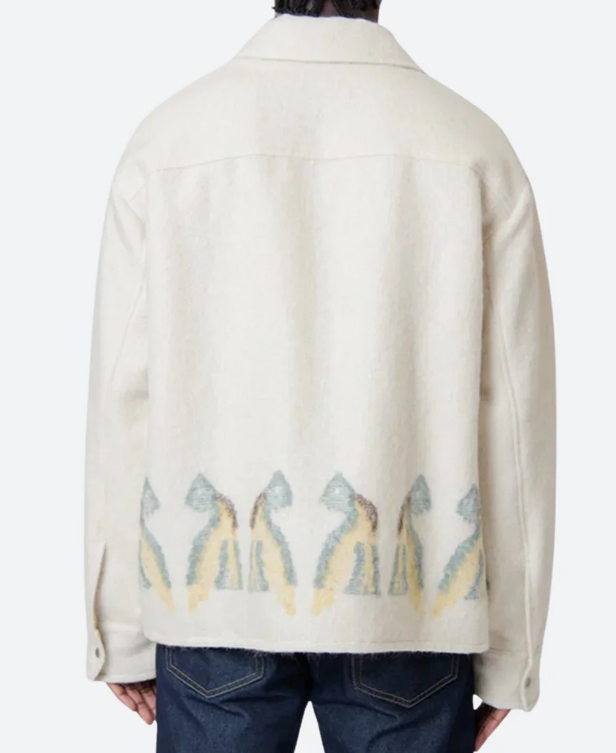 Travis Kelce X Jil Sander Jacket Back Image