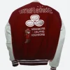 Travis Scott Cactus Jack X State Farm Varsity Jacket Back Image