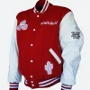 Travis Scott Cactus Jack X State Farm Varsity Jacket Front Image