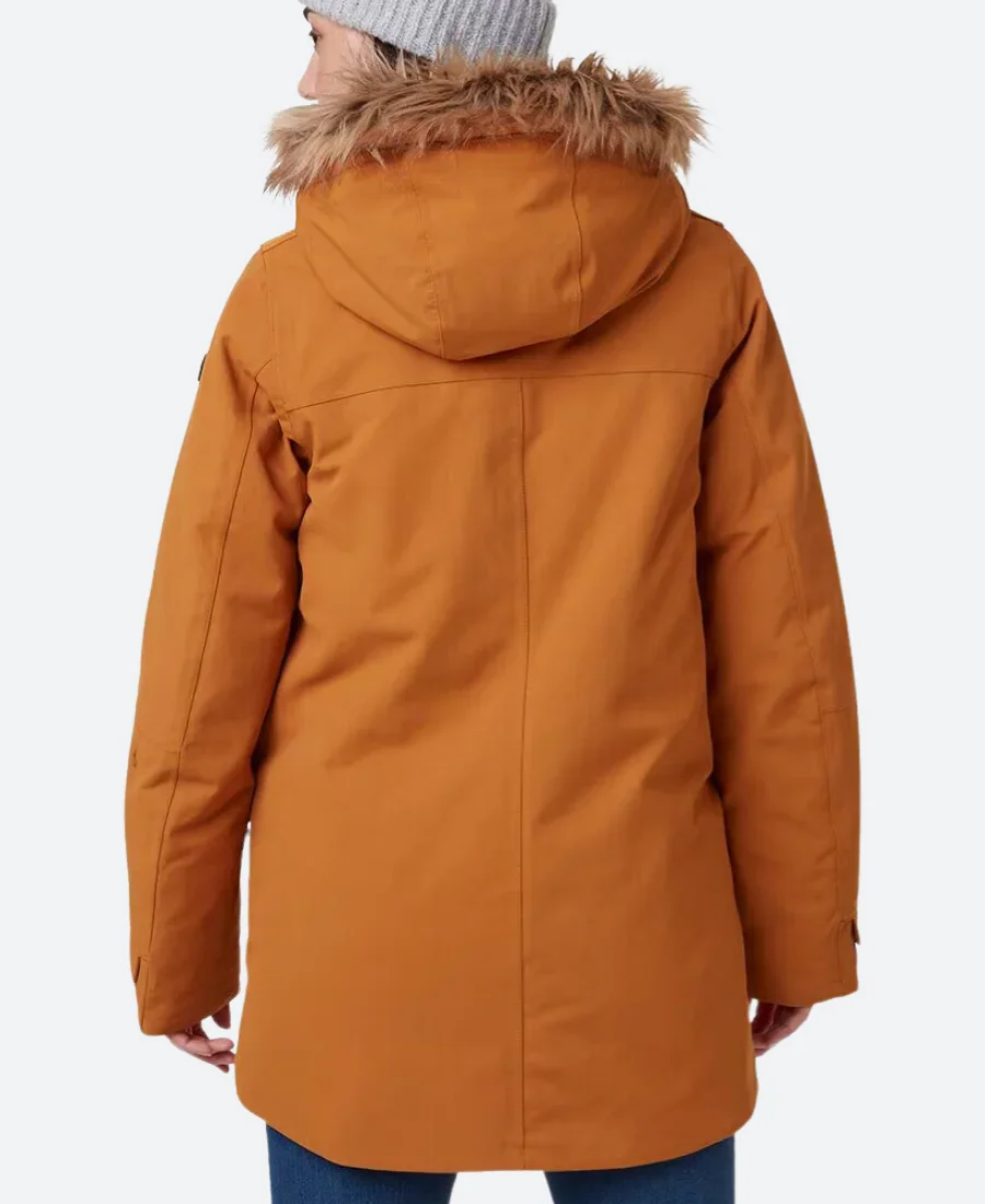 True Detective S04 Rose Aguineau Hooded Jacket Back Image