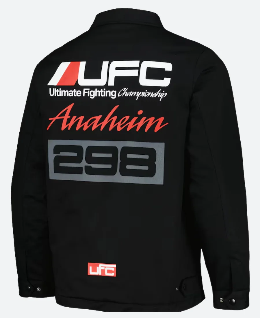 UFC 298 Anaheim Service Jacket Back image