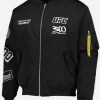 UFC 300 Bomber Jacket Front IMage