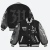 UFC 311 LA Varsity Jacket Front & Back Image