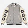 Vandy X Pokémon Pikachu Varsity Jacket Front Image