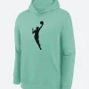 WNBA Mint Essential Pullover Hoodie Front Image