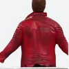 WWE Edge Studded Leather Jacket Back Image