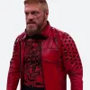 WWE Edge Studded Leather Jacket Front Image