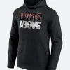 WWE Roman Reigns Levels Above Hoodie Front Image
