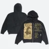 WWE X Travis Scott Cactus Jack Hoodie Front & Back Image